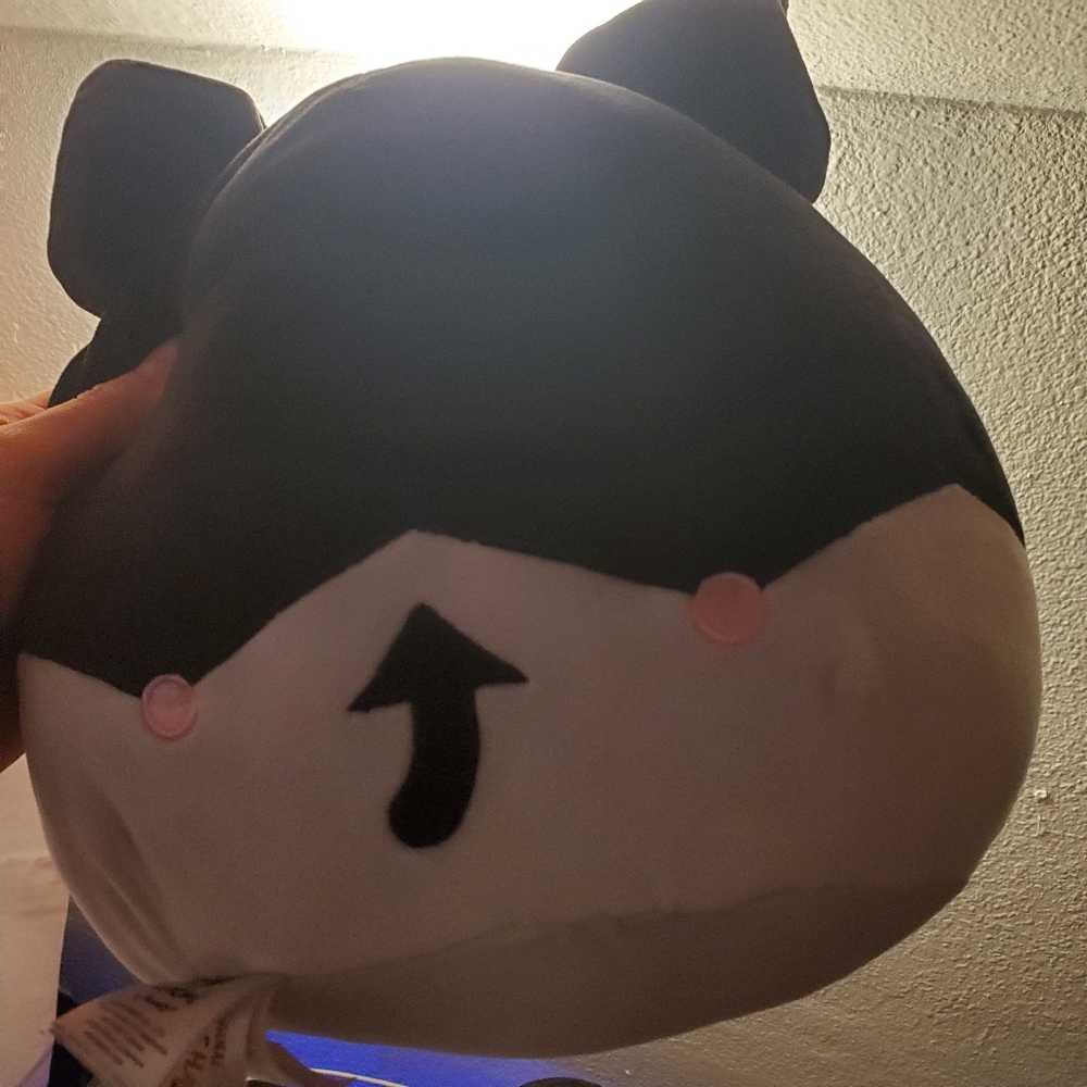Kuromi Squishmallow Black and White Pink Plush - Picture 4 of 6